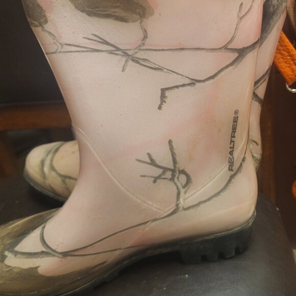 Rubber boots  real tree - Picture 1 of 2